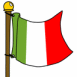 Italie (drapeau flottant)