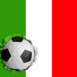 Italie: Drapeau et ballon encastré